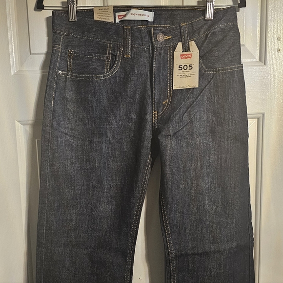 Levi's 505 regular size 16 boys jeans - Picture 7 of 8